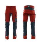 SARA Spodnie do pasa MOTIONFLEX (Ceglany)