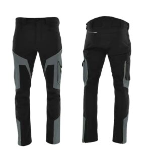 SARA Spodnie do pasa softshell COMFORT WINTER (Granatowy + Czarny)