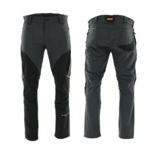 Spodnie do pasa LIGHTFLEX Grafitowy + Pomarańczowy odblaskowy)