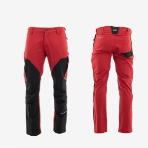 Spodnie do pasa LIGHTFLEX (Czarny + Ciemnoczerwony)