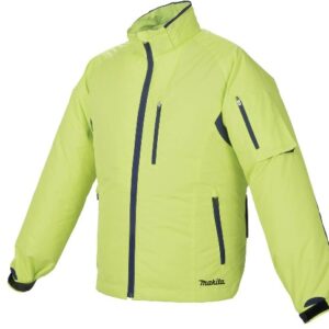 MAKITA DFJ212ZXL BODY akumulatorowa kurtka wentylowana z odpinanym kapturem L (BRAK AKUMULATORA W ZESTAWIE!!!)