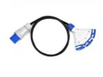 Adapter rozgałęźnik CAMPING 16A 3P 3x 230V EXTREM 3X2,5 HO5RR‑F 1,5m IP44 PS‑CMP3M/44/1,5M/3X2,5/H05RR‑F