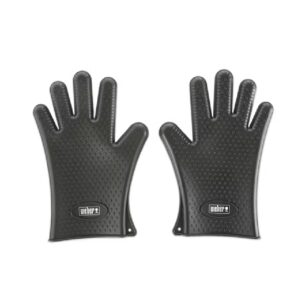 WEBER SMOKING GLOVES Silikonowe rękawice do grill.