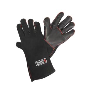 WEBER SKÓRZANE RĘKAWICE do grilla BBQ