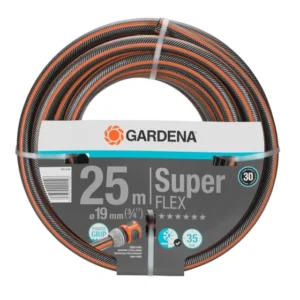 GARDENA Wąż ogrodowy spiralny Premium SuperFLEX 19 mm (3/4″) – 25 m