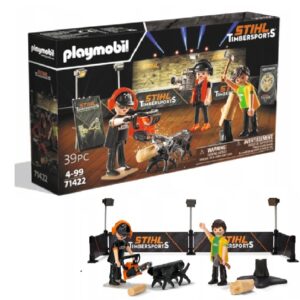 STIHL Zestaw Playmobil 71422; Timbersports Edition