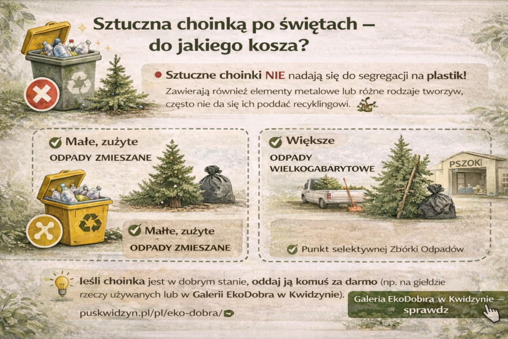 gdzie wyrzucic choinke