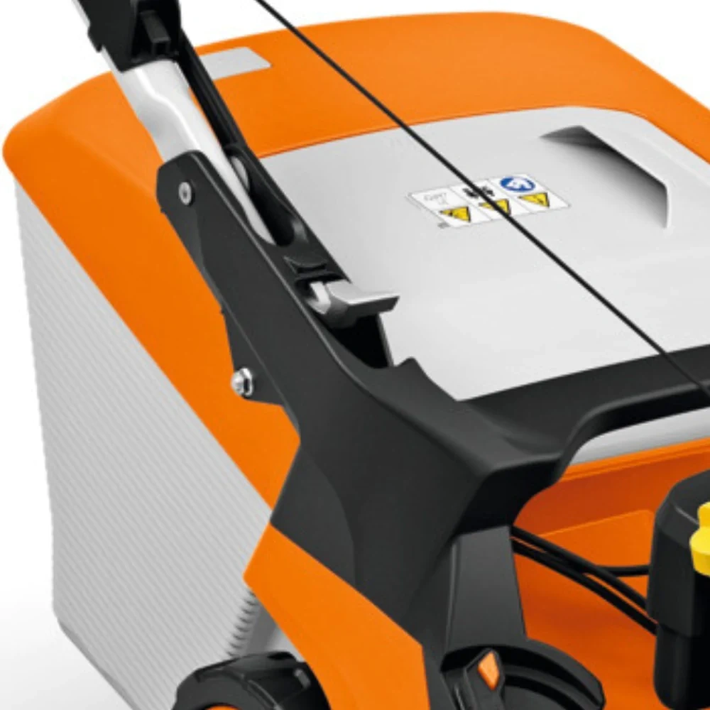 STIHL RM 453 T – zatrzaski Quick-Fix do składania uchwytu