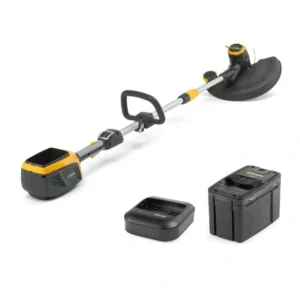 STIGA GT 500e – akumulatorowa podkaszarka do trawy 48V, zestaw E 420 + C 430 F