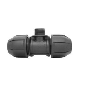 Trójnik PE M (GZ) 20-1/2"-20, PN16, Fish