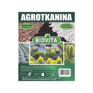 AGROTKANINA mocna czarna 100g/m2 Pakiet 1.6x10m BIOVITA