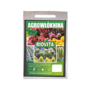 AGROWŁÓKNINA ściółkująca P-50 czarna 1.6x5m BIOVITA