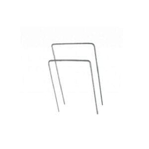 Szpilka metalowa U 150mm czarna 100szt. BIOVITA