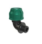 Kolano PE M (GZ) 20-1/2", PN10, Bergo