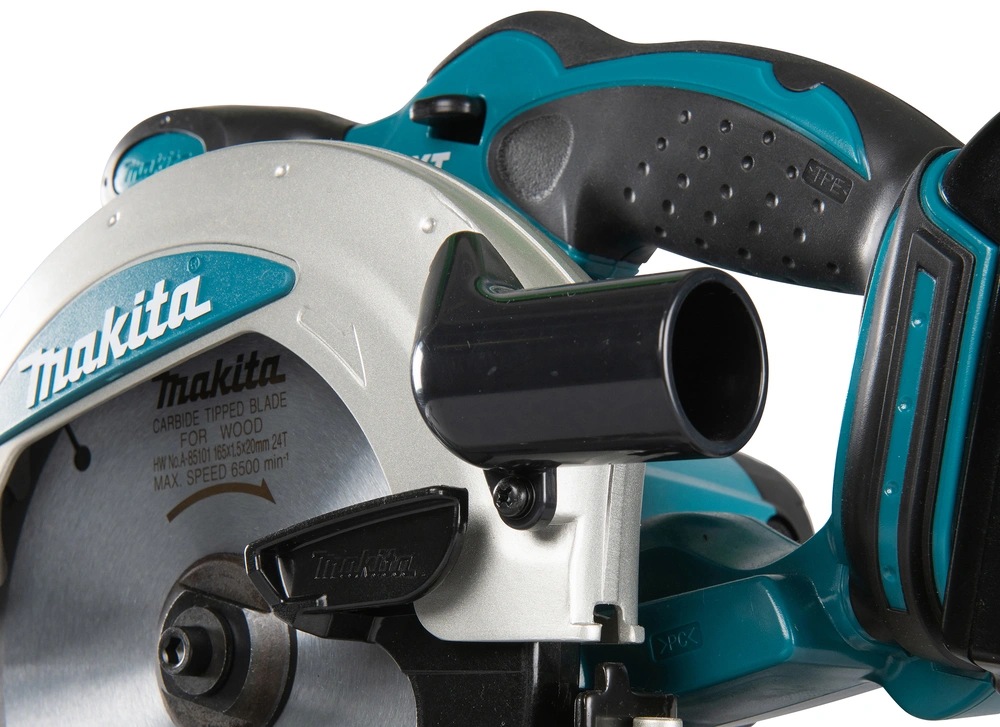 Makita DSS610Z – dmuchawa pyłu z linii cięcia