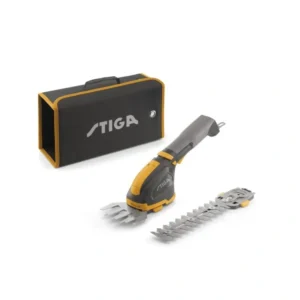 STIGA SGM 102 AE – nożyce akumulatorowe 2w1 do trawy i krzewów, bez akumulatora i ładowarki