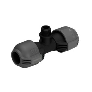 Rozdzielacz T 25 mm x 1/2" - gwint zewnętrzny