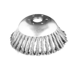 Szczotka druciana do kosy spalinowej 150 x 25,4 mm, twarda, druty splątane 55-100 NEO TOOLS
