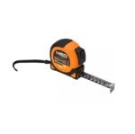 Miara zwijana stalowa Super Black 10 m x 25 mm, auto blokada, dwa przyciski stop, magnes 67-245 NEO TOOLS