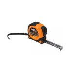 Miara zwijana stalowa Super Black 7,5 m x 25 mm, auto blokada, dwa przyciski stop, magnes 67-244 NEO TOOLS