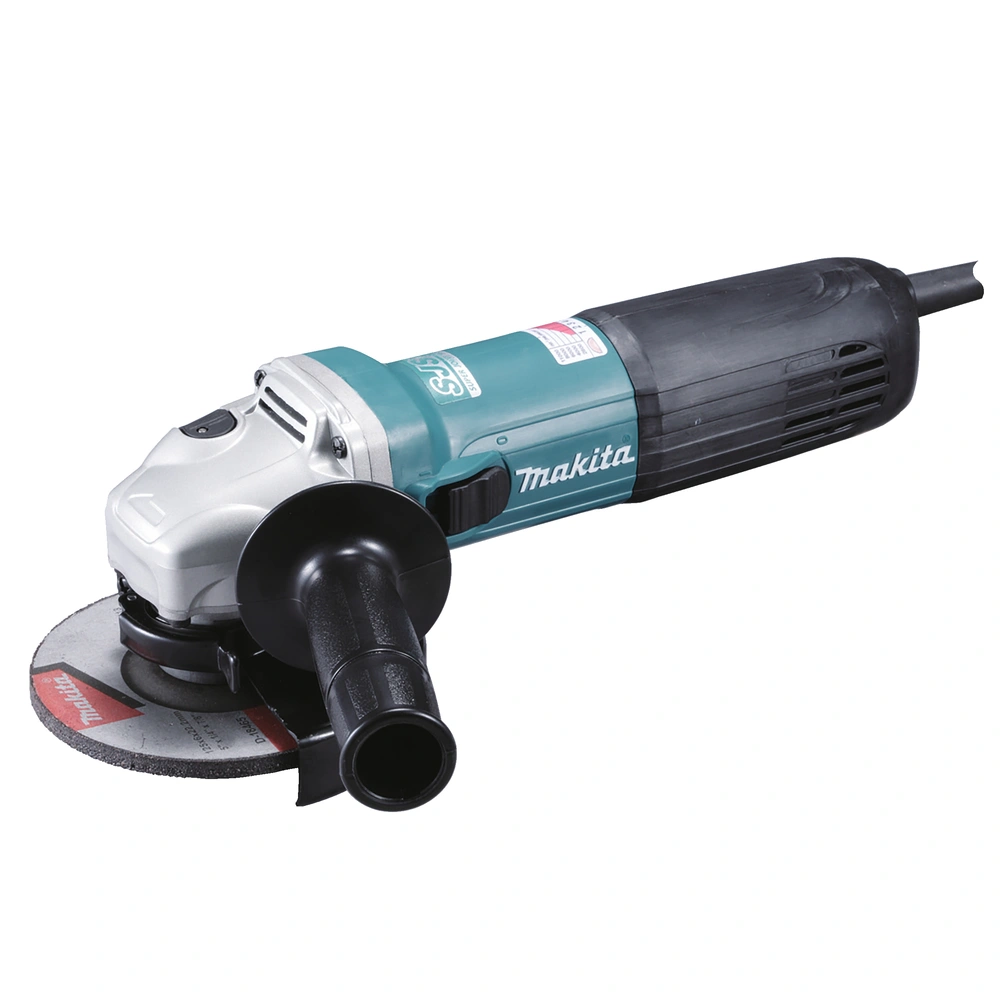 Makita GA5040C – szlifierka kątowa 125 mm 1400 W z regulacją obrotów soft start i antyrestart