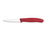 VICTOTINOX Swiss Classic, nóż, ostrze gładkie, 8 cm, czerwony