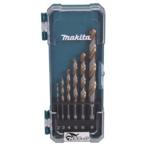 Zestaw wierteł do metalu HSS-G 2–8 mm 6 szt. Makita