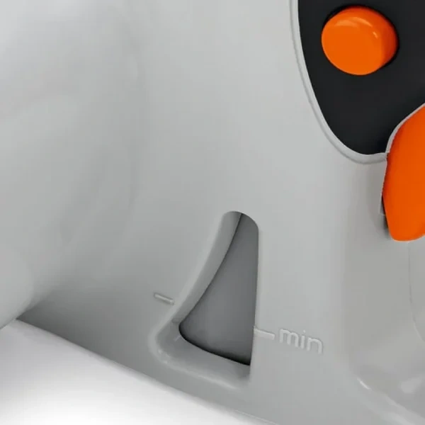 STIHL MSA 60 C-B – przezroczysty zbiornik oleju