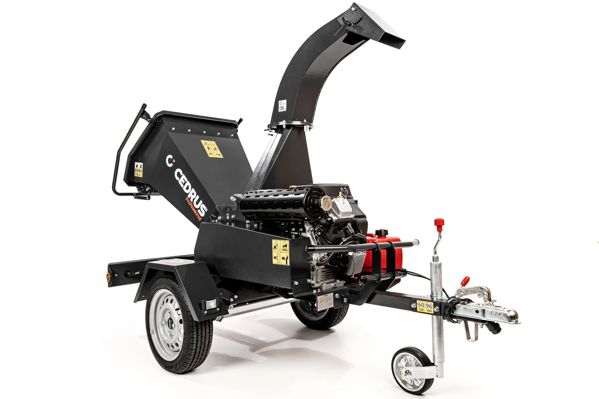 Cedrus Professional R13 – oferowany rębak na przyczepce lekkiej AL-KO