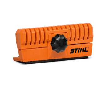 Przyrząd STIHL do gratowania prowadnic pilarek łańcuchowych z pilnikiem płaskim